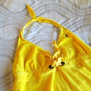Ralph Lauren yellow Swimsuit cover up